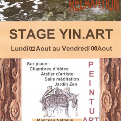YIN.ART Stage Peinture ,Relaxation,Zen en Aout  2010