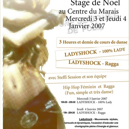 Stage de Danse Spécial Ladyshock 100% au Féminin (la nouvelle tendance)