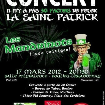 Les Mandrinots fêtent la Saint Patrick