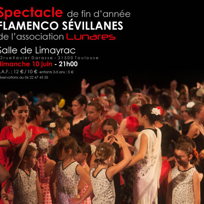 SPECTACLE DE FIN D’ANNEE DE L’ASSOCIATION LUNARES