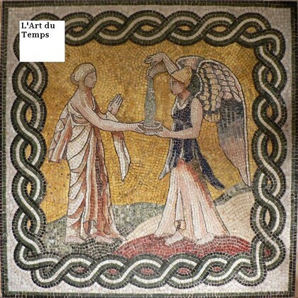 L'Art du Temps, décors en mosaïque