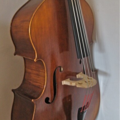 Contrebasse 5 cordes, atelier Guan Kaiming, son excellent en parfait état