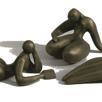 Expos d'été de la chapelle de Saint Nizier: Sculptures de Valérie Guillaumé et Anne-Marie Tagant