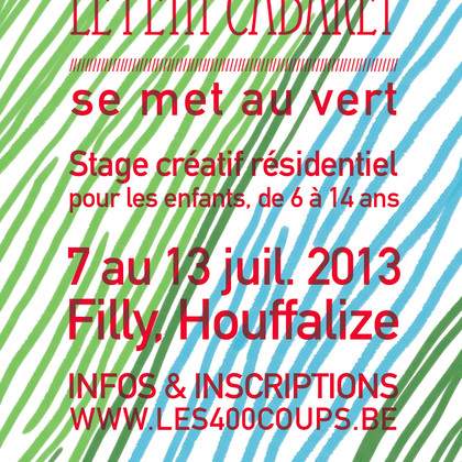 Stage résidentiel créatif « Le Petit Cabaret se met au Vert »  - Spectacles de marionnettes, d’ombres & d’objets à la campagne