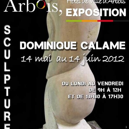 Exposition Dominique Calame, sculpture 