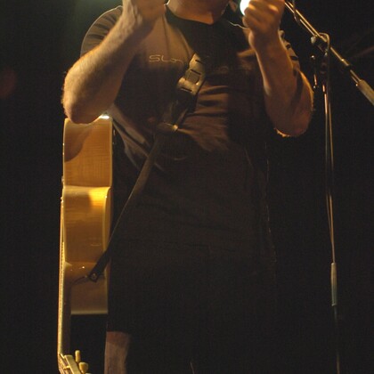 Simon Genest, en spectacle à La Rochelle(17), le 8 mai 2008