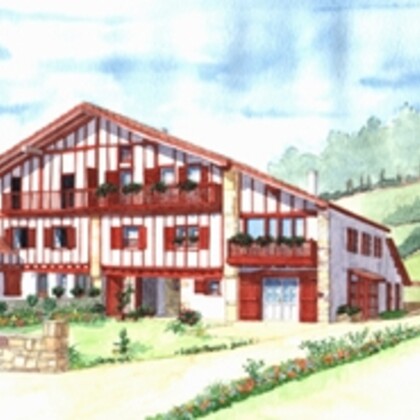 Gaëlle Mersch  *  Aquarelles du Pays Basque