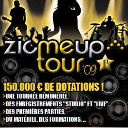 Grand concours chant et musique : le zicmeup tour 2009