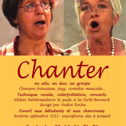 Atelier chant ado & adulte à la Ferté-Bernard
