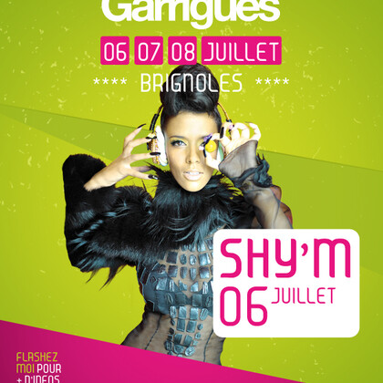 Shy'm en Live, le vendredi 6 juillet à Brignoles