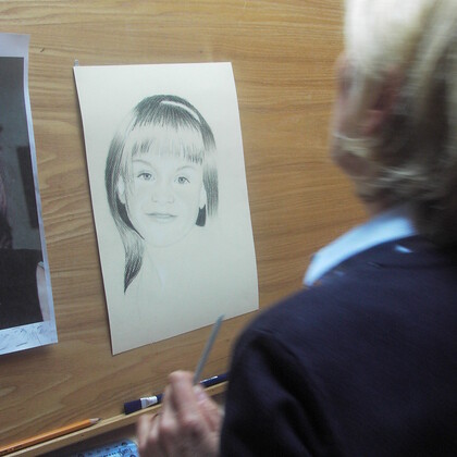 stage d'initiation au portrait d'après photographies
