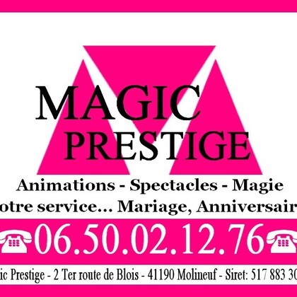 Ent MAGIC PRESTIGE ANIMATION MAGIE ET SONORISATION avec l'artiste Magik Tomazo