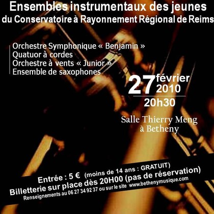 PRESTIGE POUR L AMOUR DE LA MUSIQUE ET LE CONSERVATOIRE DE REIMS