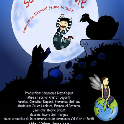 " Sur la même planète " Spectacle musicale jeune public par la Compagnie Nez-Coquin