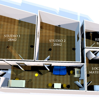 Location studio de repetition en semie residence