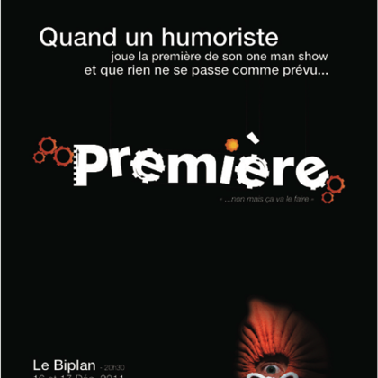 "Première" théâtre d'humour