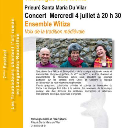 Ensemble Witiza  - Voix de la tradition médiévale