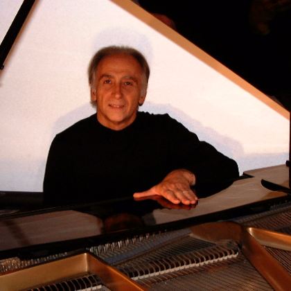 Louis QUAIRE piano au Chateau de La Voulte avec Guy SAUREL JAZZ QUARTET