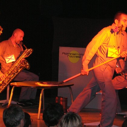 Gerchouine And Fire saxophone quartet