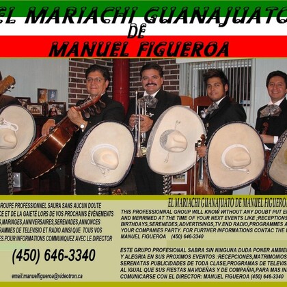 El mariachi Guanajuato de Manuel Figueroa