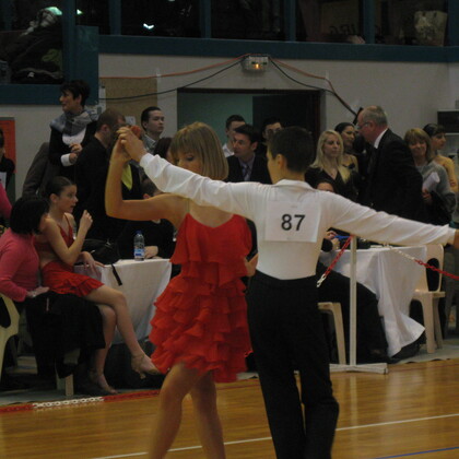 Recherche d'un partenaire en danse sportive