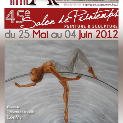 45 ème salon de printemps d'athénia - peinture sculpture-valenciennes