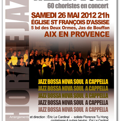 Concert de l'ensemble JAZZ EN VOIX