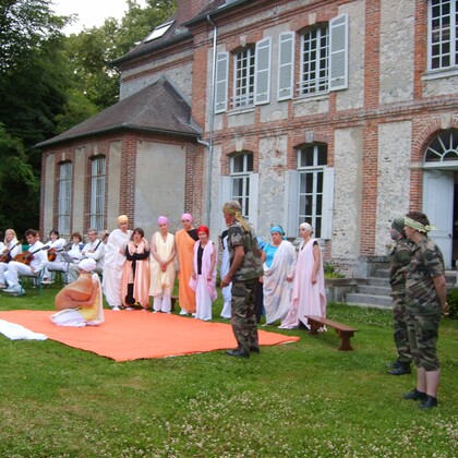 Rentrée du cours de théâtre de Villerville 6 octobre 2008