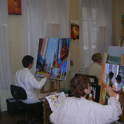 cours de dessin et peinture