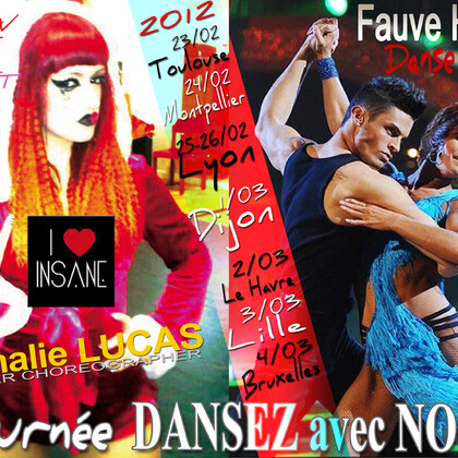 TOURNÉE "DANSEZ avec NOUS" avec Fauve HAUTOT & Nathalie LUCAS À DIJON