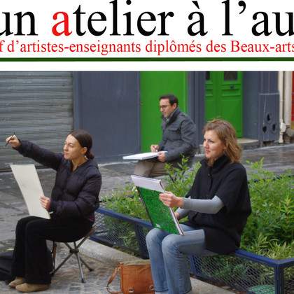 Drawing Paris : english speaking drawing classes 