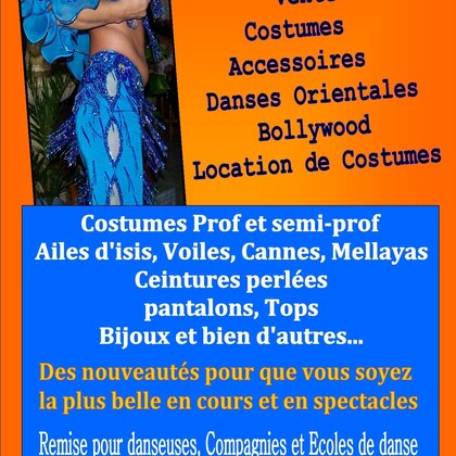 location et vente costumes danse à Lyon
