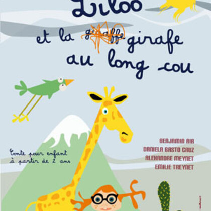 Liloo et la girafe au long cou