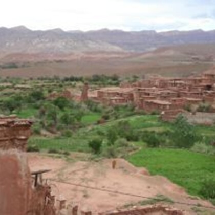Stage dessin aquarelle entre Ouarzazate et Marrrakech Maroc
