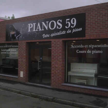 Pianos 59  location de piano, pianos neufs et d'occasions,location de concert,cours de piano, transport de piano