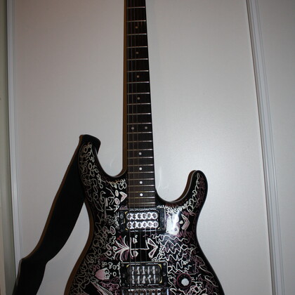 Ibanez js black dog
