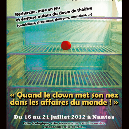 Clown perfectionnement - du 16 au 21 juillet 2012 - Nantes