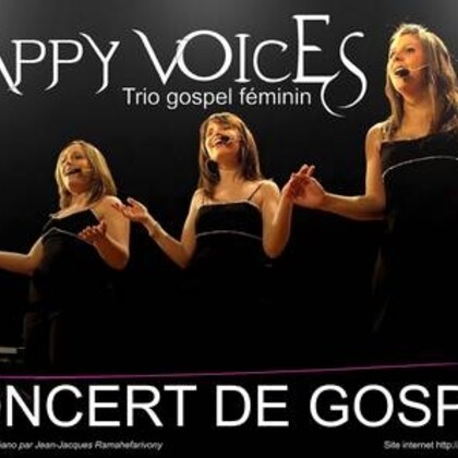 Happy Voices trio gospel féminin