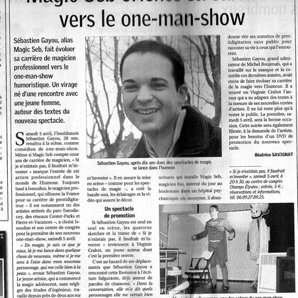 L'artiste qui vous fera aimer la magie