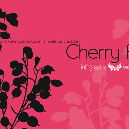Cherry fizz - infographie web et print