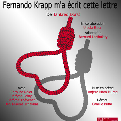 Fernando Krapp m'a écrit cette lettre de Tankred Dorst