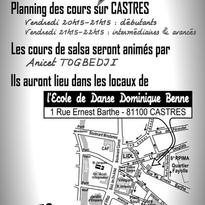 SALSA HERMOSA : Cours, stages et soirées salsa à CASTRES.