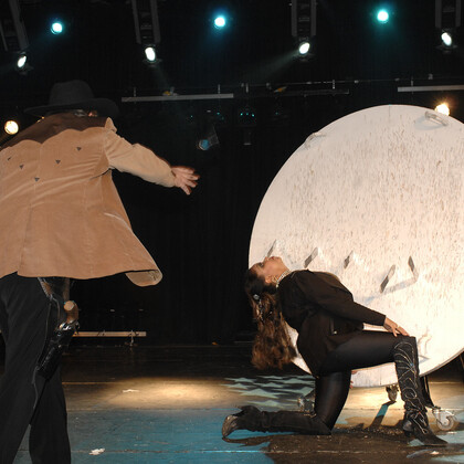 lanceur de couteaux-show