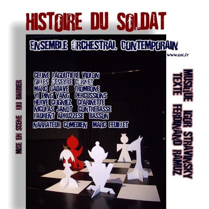 Histoire du soldat d’igor stravinsky (version concert). ensemble orchestral contemporain