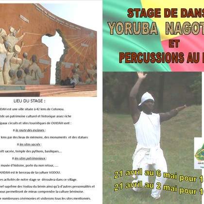 stage de danse au benin