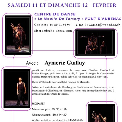 stage de danse classique à Aubenas