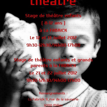 Stage théâtre pour enfant et grands parents