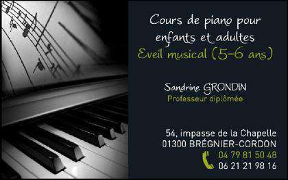 cours de piano à domicile