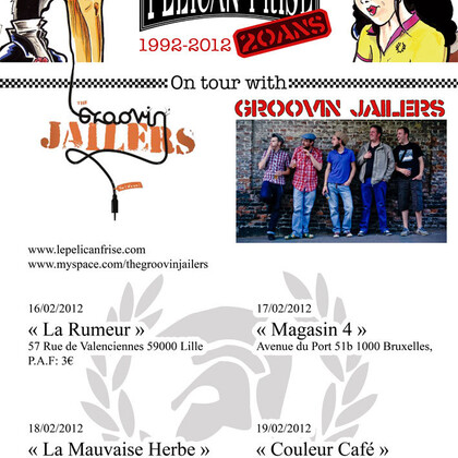 Le Pélican Frisé + The Groovin'jailers