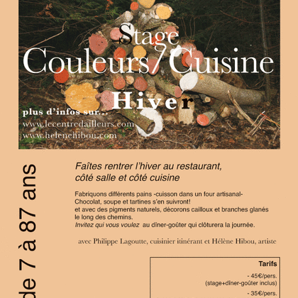 Stage Couleurs/Cuisine Hiver